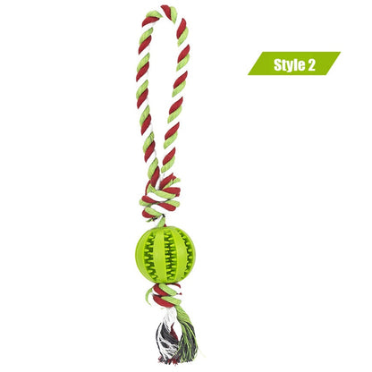 Interactive Rope Ball Toy