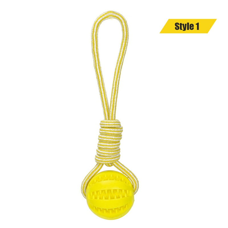 Interactive Rope Ball Toy