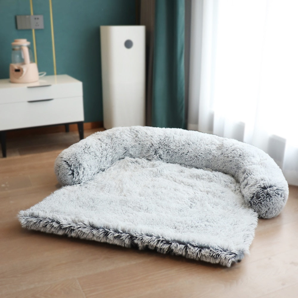 Plush Sofa Cushion Bed