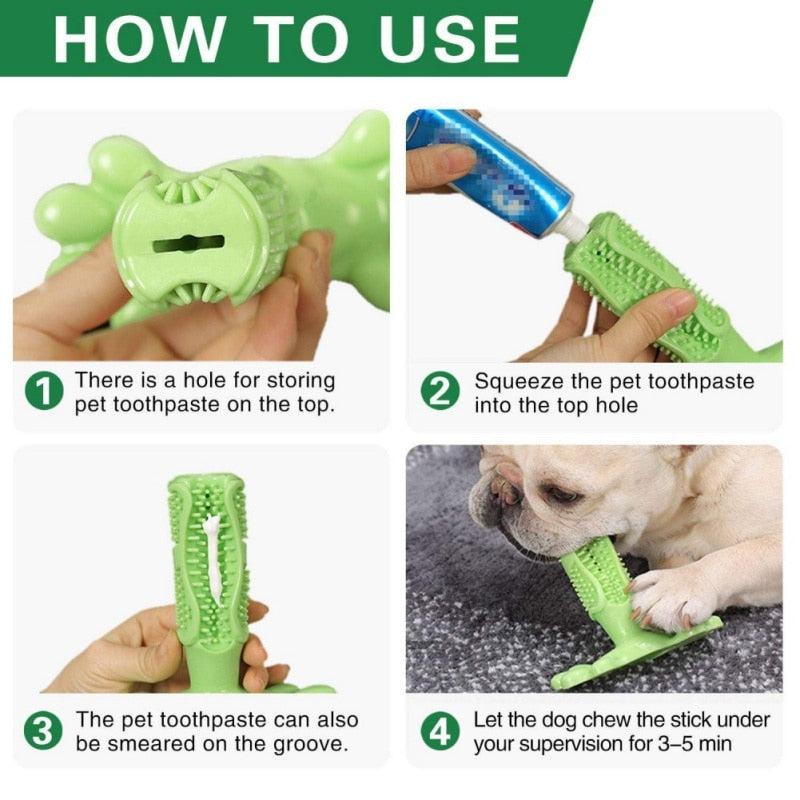 Toothbrush Dog Chew Toy